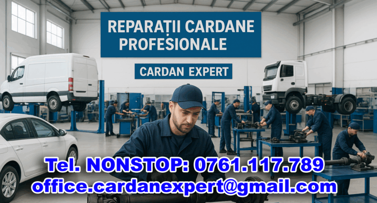Reparatii cardane | Echilibrari cardane | Vanzari cardane | – Tel NONSTOP 0761117789